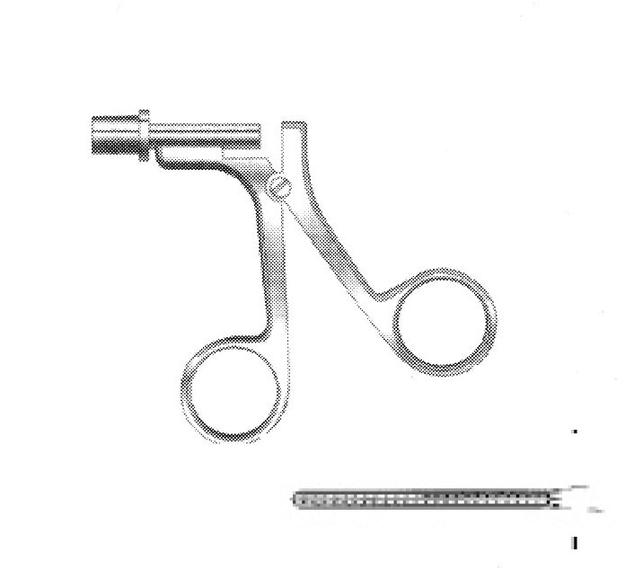 DE BAKEY ATROMAT BAĞIRSAK KLEMP ÇAP  5 MM